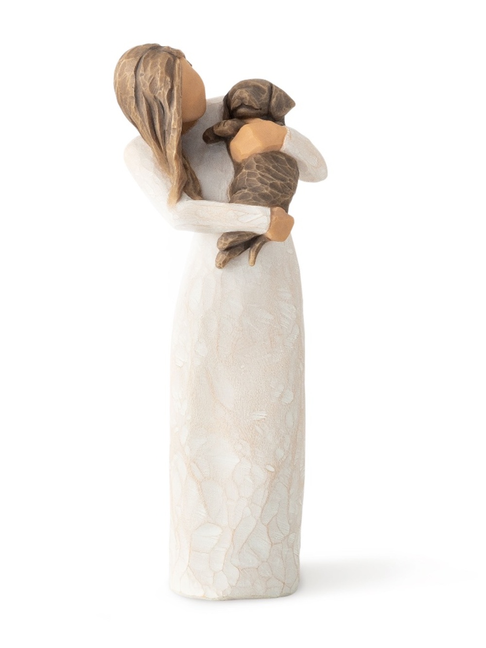 Brand New Willow Tree Adorable You (Dark Dog) Figurine